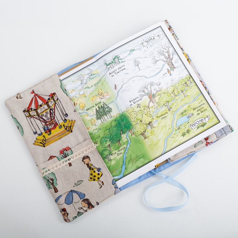 Подвързия за книга "Лунапарк"