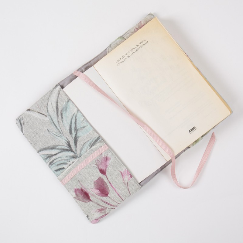 Подвързия за книга "Цветя"