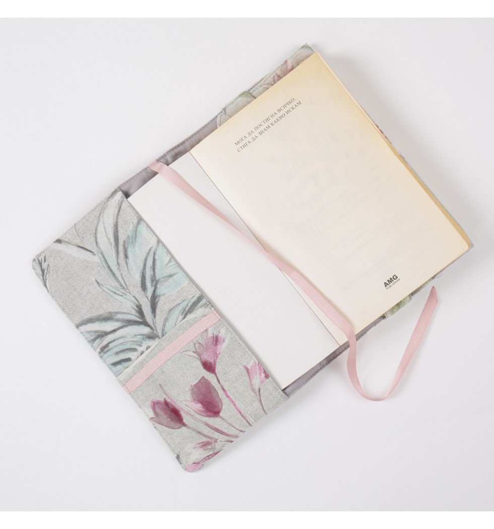 Подвързия за книга "Цветя"